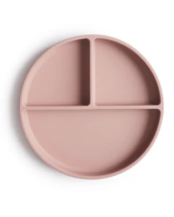 Silikone Tallerken Blush fra Mushie - Ideel til Børn!