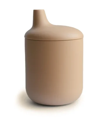 Silikone Sippy Kop Natural - Perfekt til Små Børn