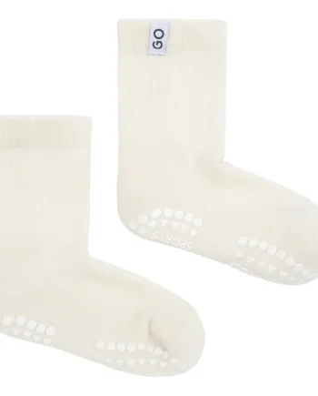 Skridsikre Sport Strømper - Off White til aktive børn