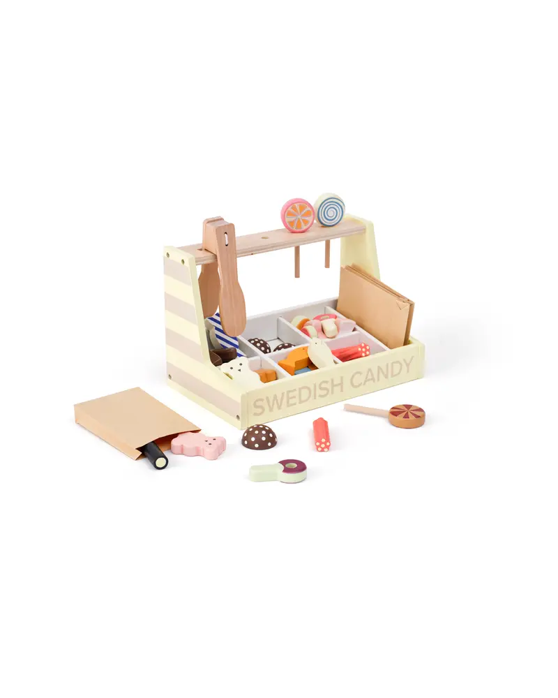Slikbutik fra Kids Concept - Fantastisk rolleleg med slik!