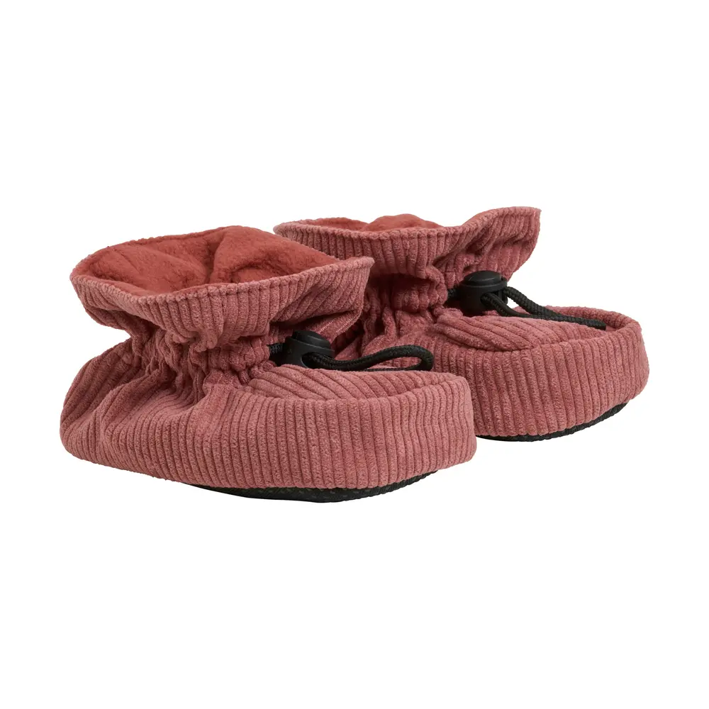 Praktiske Corduroy Slippers til Babyer i Cedar Wood