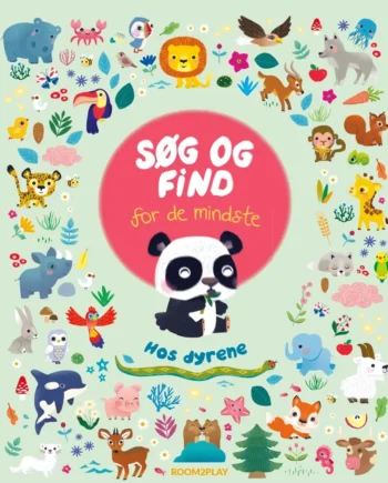 Søg og Find: Dyrebogen med 18 Sider af Room2play