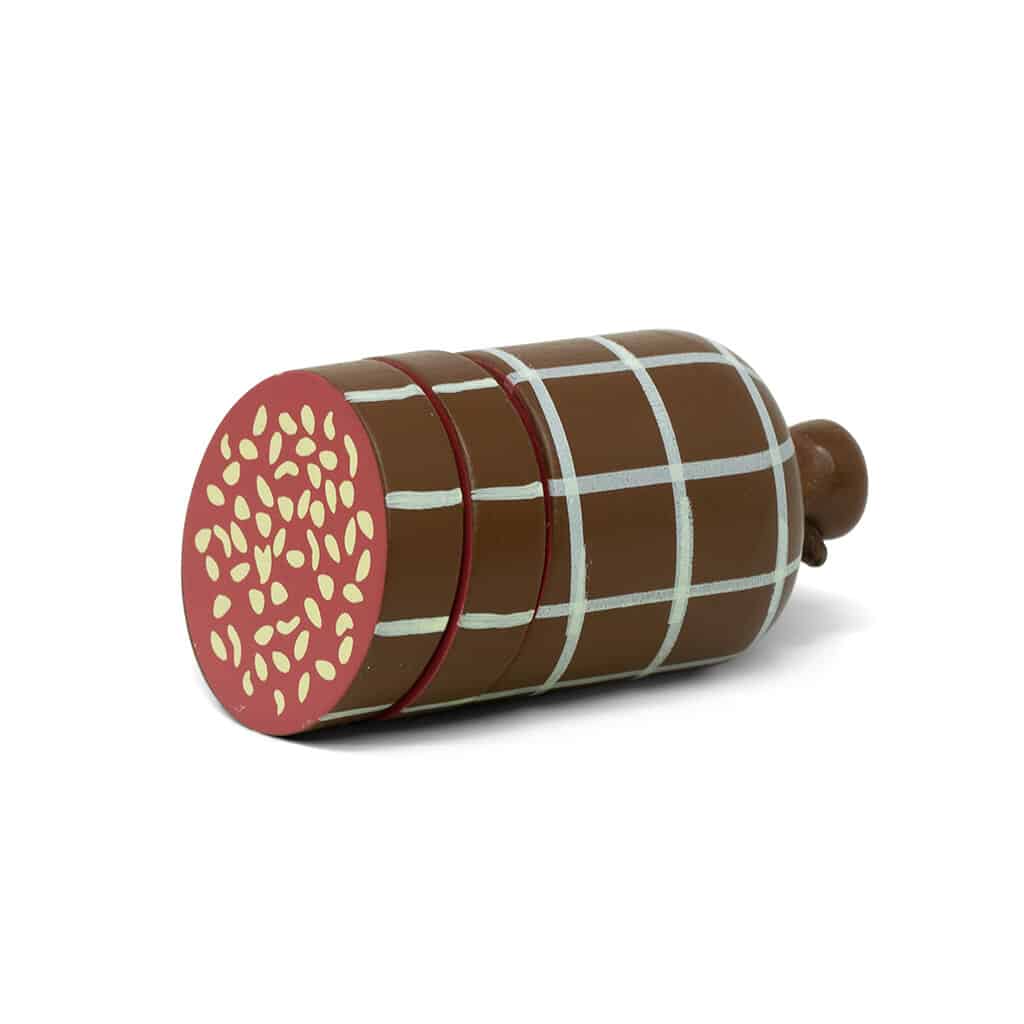 Spegepølse fra Mamamemo - Sjovt trælegetøj til leg!