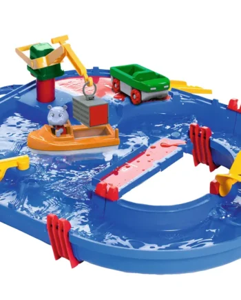 AquaPlay Startsæt med Havn og Flodhest Wilma - Vandleg!