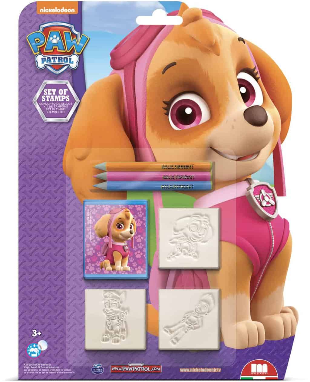 Paw Patrol Stempler Sæt til Kreativ Leg og Læring