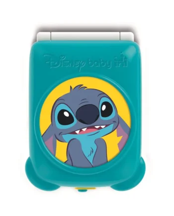Stitch Flip Legetelefon med Lys og Spejl - Sjov Leg!