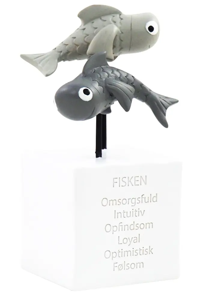 Håndmalet Fiskene Sparegris fra Kids By Friis - Unik Dekor!