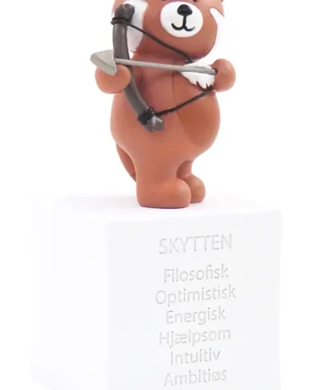Håndmalet Skytten sparegris - unik og personlig opsparing