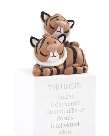 Håndmalet Tvillingerne Sparegris fra Kids By Friis