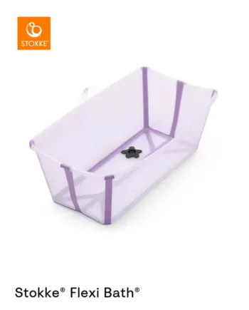 Stokke Flexi Badekar i Lavendel - Black Week Tilbud!