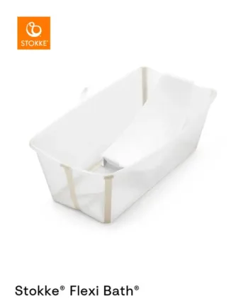 Stokke Flexi Bath - Sammenklappeligt Badekar i Sandy Beige