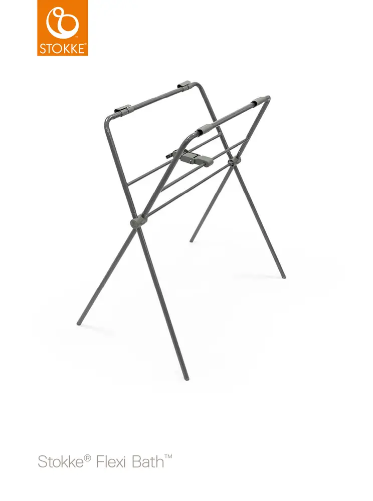 Stokke Flexi Bath Stativ - Grå til Sikker Badetid