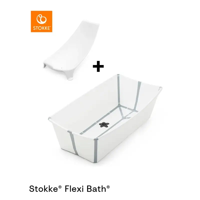 Stokke Flexi Badekar X-Large Bundle – Hvid til Black Week!