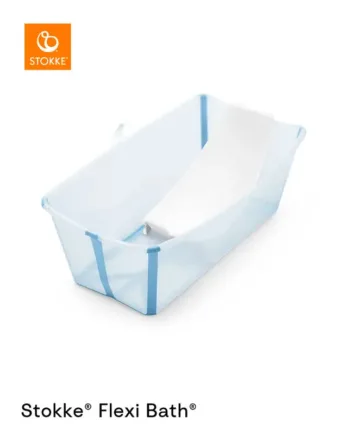 Stokke Flexi Bath X-Large Bundle - Ocean Blue Tilbud!