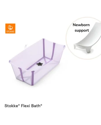 Stokke Flexibath med Nyfødt Støtte - Lavendel