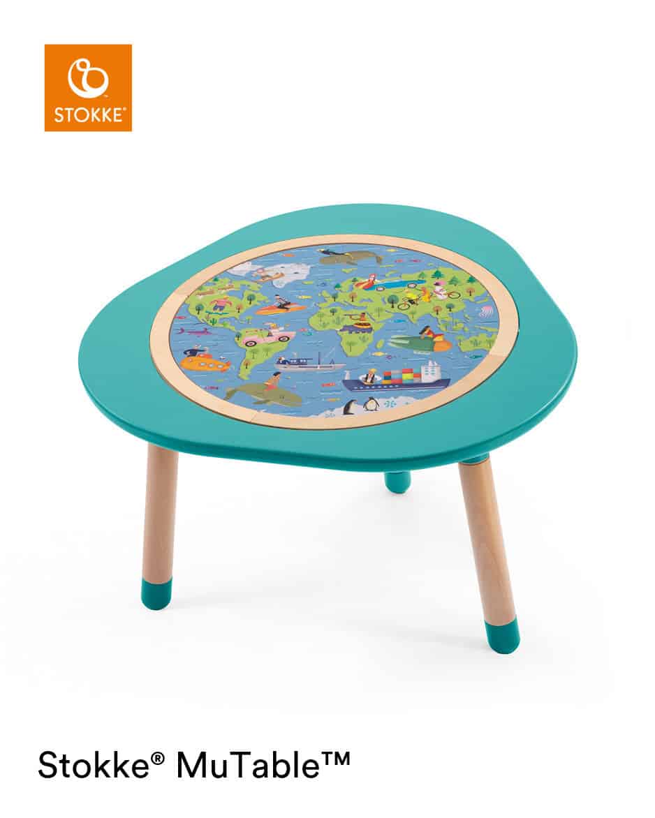 Stokke Mutable Puslespil - Rundt i Verden Tilbud!