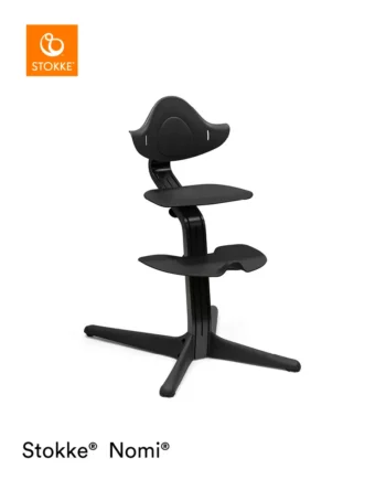 Stokke Nomi Højstol - Sort Design til Børns Udvikling