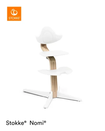 Stokke Nomi Højstol - Natural White Tilbud!