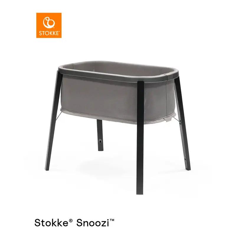 Stokke Snoozi Vugge i Grafitgrå - Black Week Tilbud!