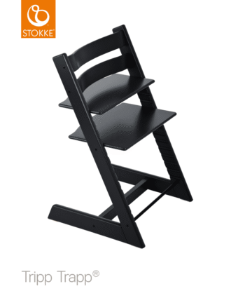 Stokke Tripp Trapp Højstol - Black Udsalg!