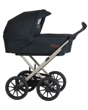 Stork Classic Barnevogn: Champagne & Midnight Melange