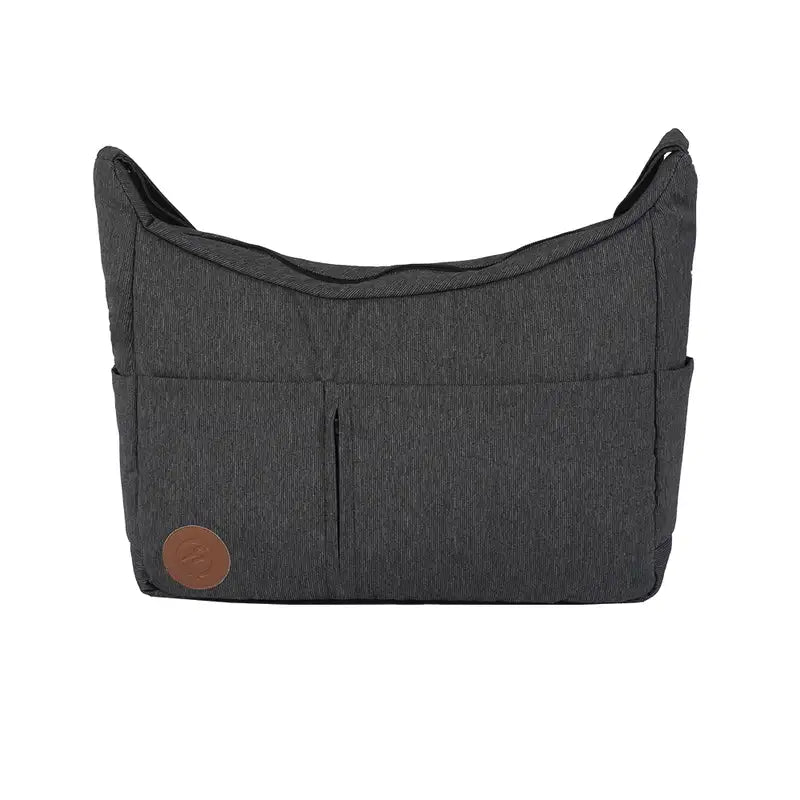 Stork Pusletaske i Graphic Black Cognac - Elegant og Rummelig