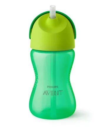 Sugerørskop 300 Ml Grøn – Perfekt til aktive tumlinger!