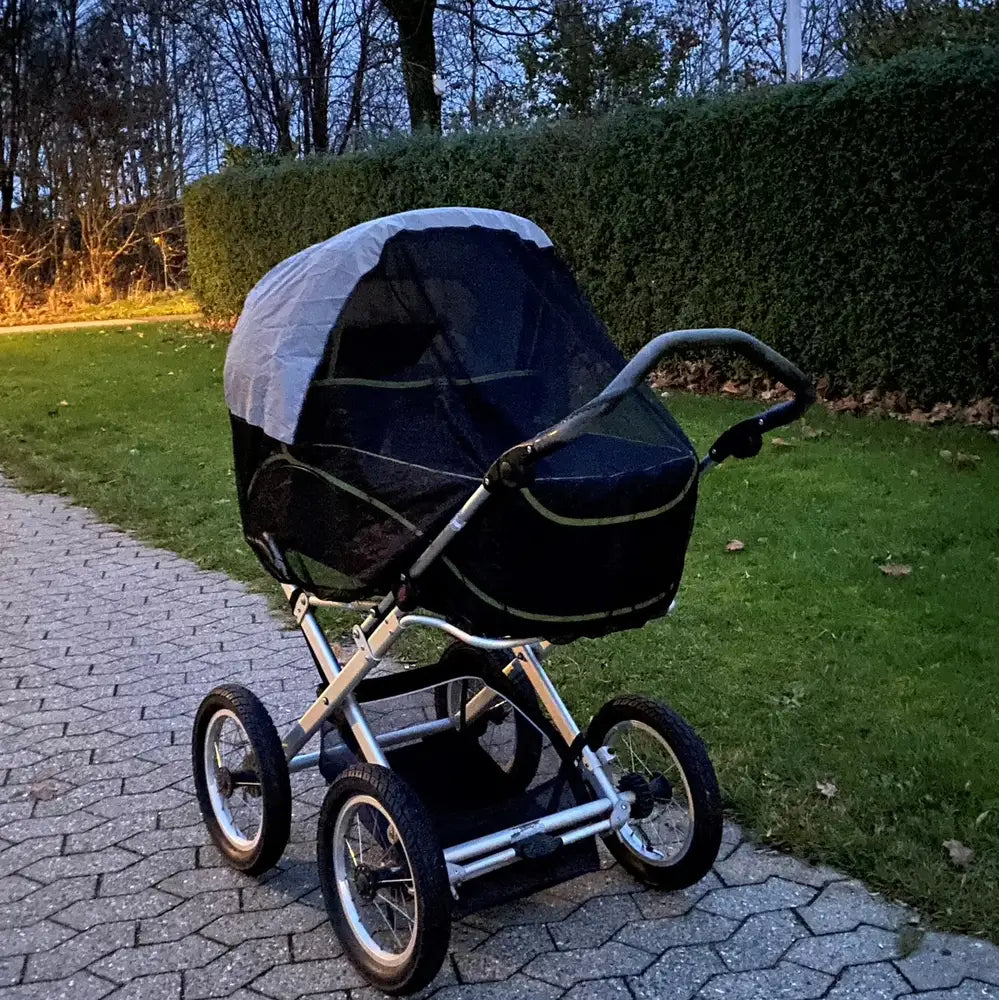 Super Safe Myggenet til Barnevogn med Refleks - Sikkerhed Først!