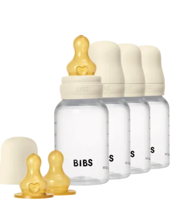Sutteflaske Latex 4-pak 150 ml - Ivory til Babyer