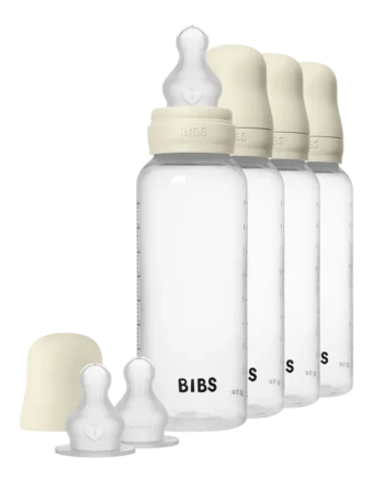 Sutteflasker i Silikone 4pk 270 Ml - Ivory Tilbud!