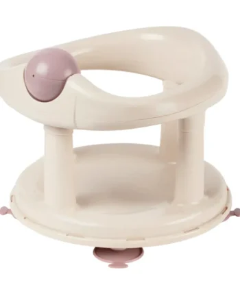 Drejelig Badestol i Beige Lavender - Sikker Badetid!