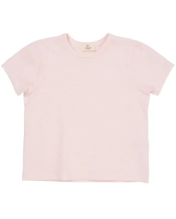 Stribet T-shirt med Flæseærmer - Ballerina fra Copenhagen Colors