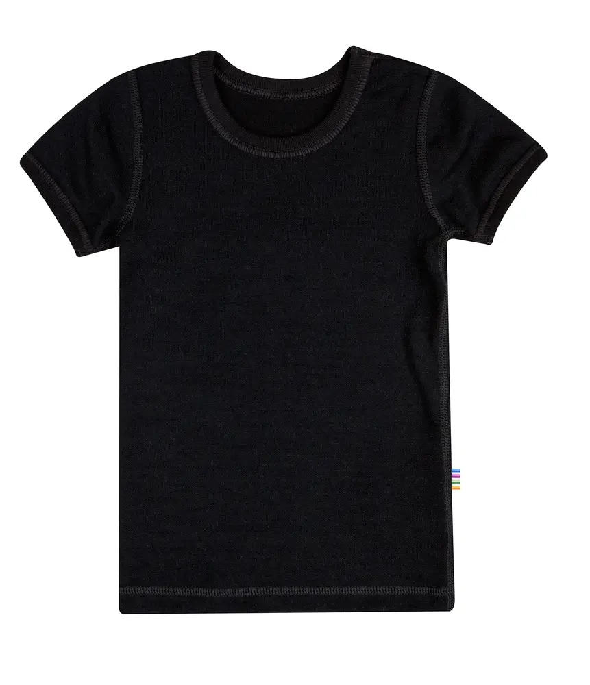 Bæredygtig uld- og bomulds T-shirt til børn fra Joha