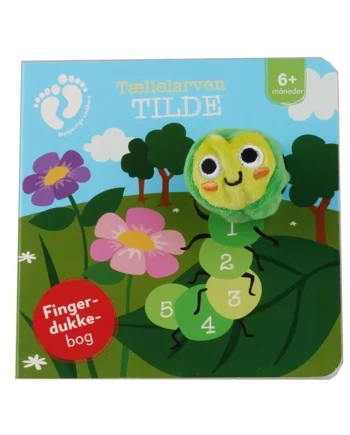 Tællelarven Tilde - Interaktiv Rør og Føl Bog