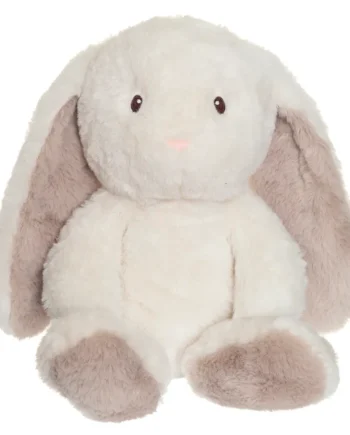 Teddy Mocca Cremefarvet Stor Kanin – Perfekt Gaveidé