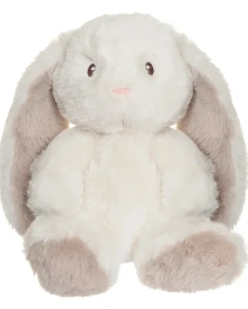 Sød Teddybamse Mocca Lille Kanin i Cremefarve 25 cm