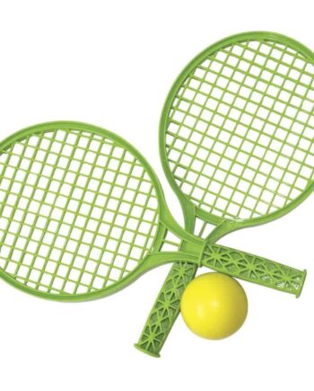 Tennissæt til børn - sjov udendørs aktivitet!