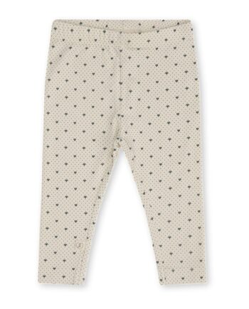 Økologiske Børneleggings – Lots Of Love Sky Tilbud!