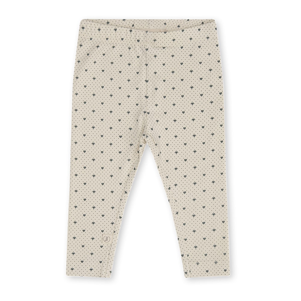 Økologiske Børneleggings – Lots Of Love Sky Tilbud!