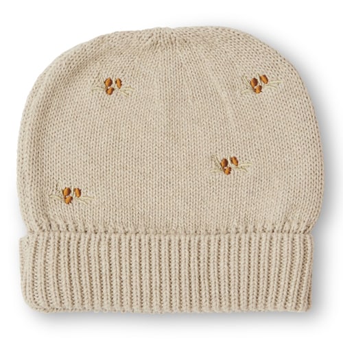 That's Mine Haricotte Strikket Beanie – Pistachio til Børn