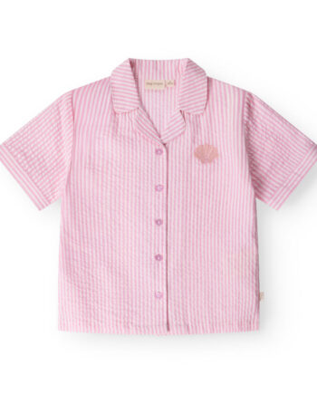 That Apos   Mine Ino Skjorte Pink Stripe 80cm 12m