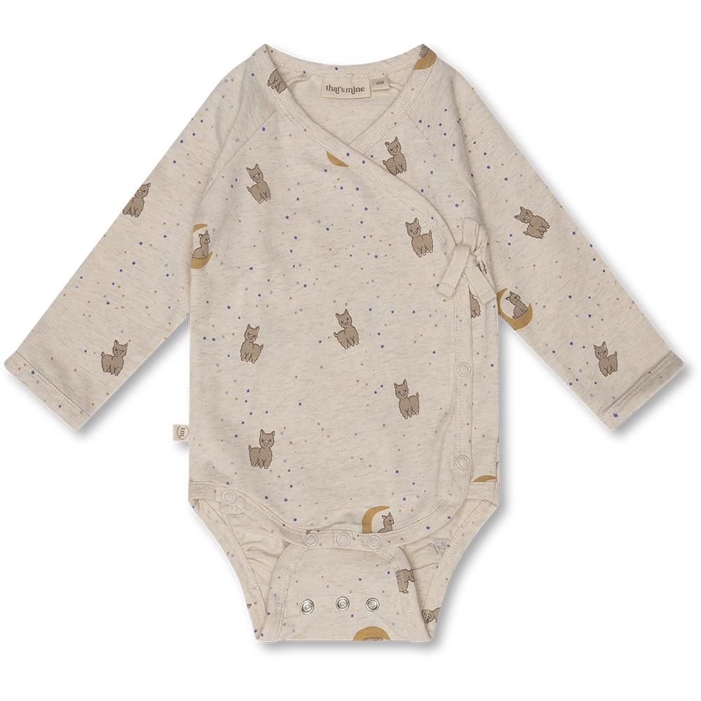 Marley Slå-om Bodystocking – Alpaca Star til Baby