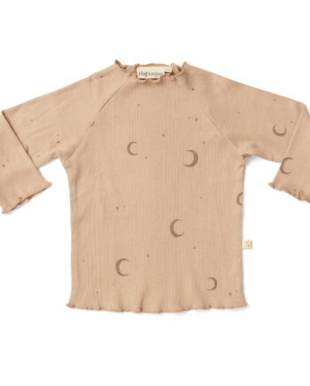 Mignonne Calm Moon Bluse – Økologisk Bomuld til Børn