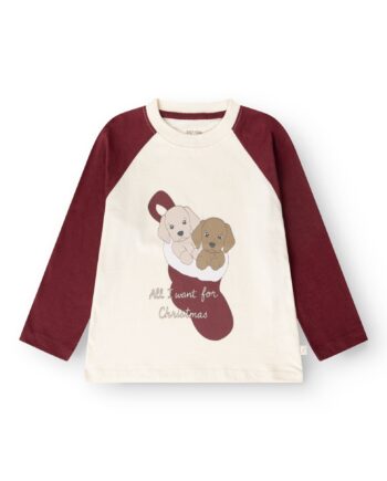 That Apos   Mine Safi  -shirt Holiday Puppy 80cm 12m