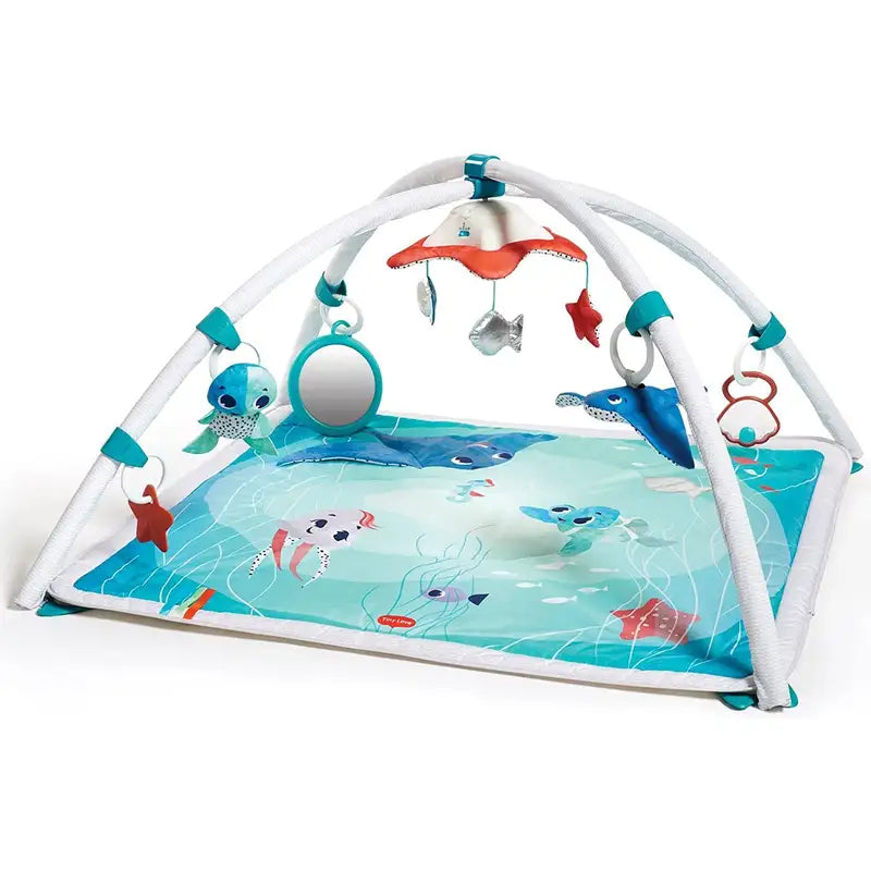 Tiny Love 2i1 Musikalsk Mobil Gymini Ocean Tilbud!