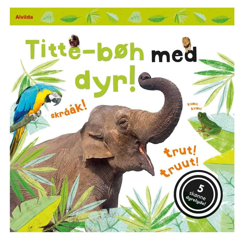 Underholdende Dyrelyde Bog til Små Børn - Sjov Læring!