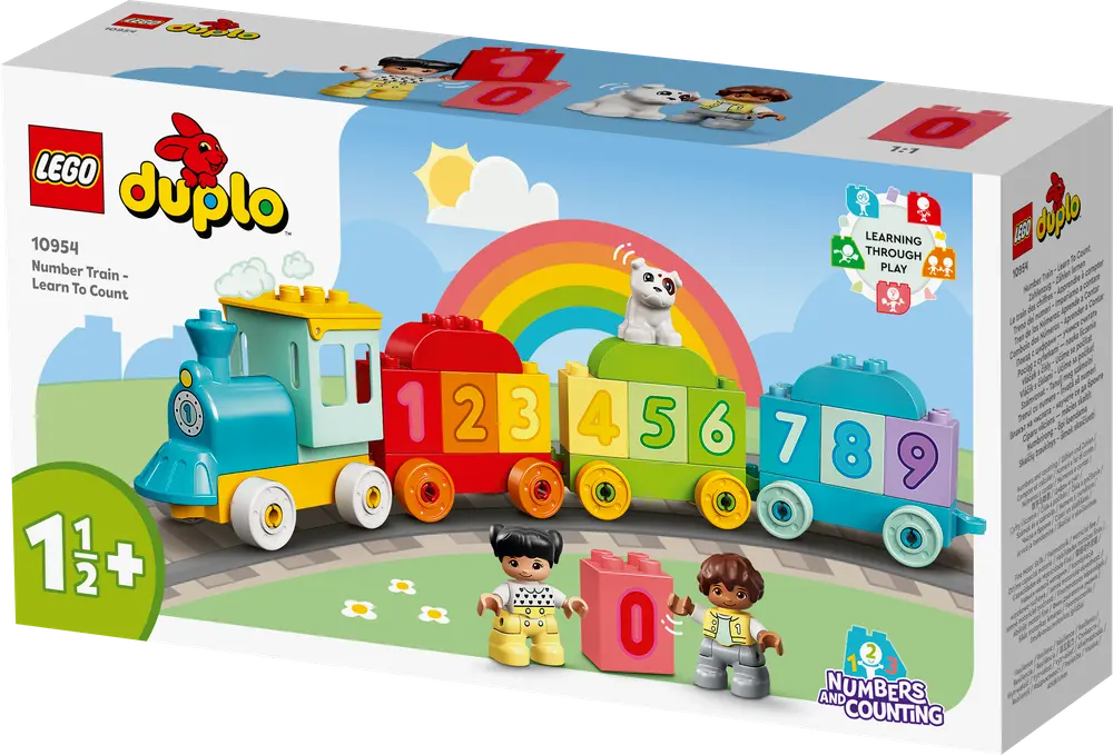 Tog Med Tal - Lær At Tælle med LEGO® DUPLO® 10954