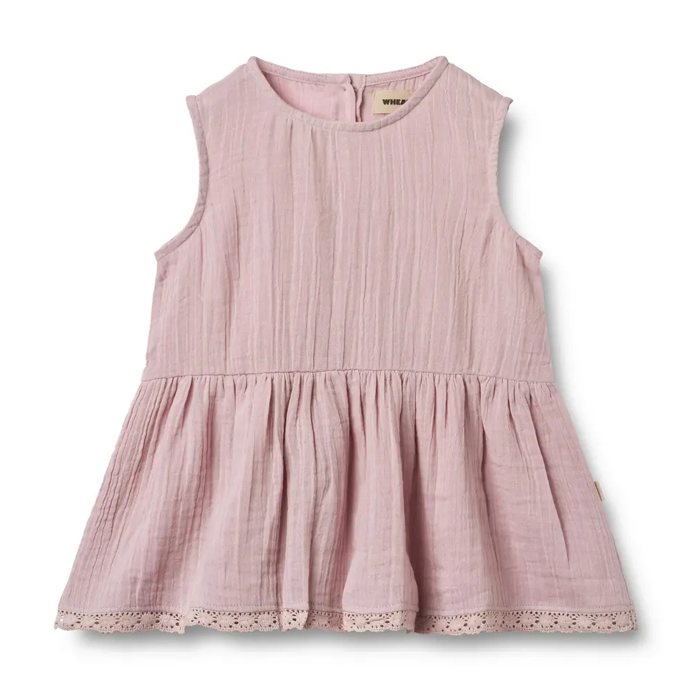 Økologisk Sommer Top Bea fra Wheat - Elegant Blonde Detalje