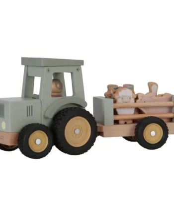Traktor med Trailer fra Little Dutch - Sjovt Legetøj til Børn!