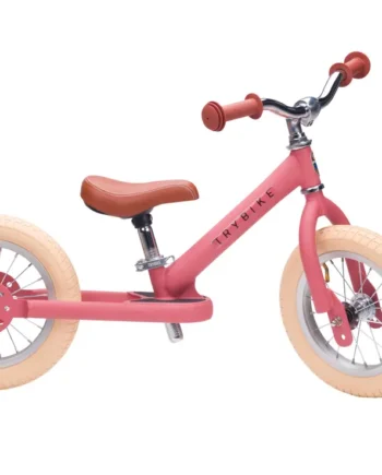 Vintage Rose Løbecykel - Retro Design til Børn